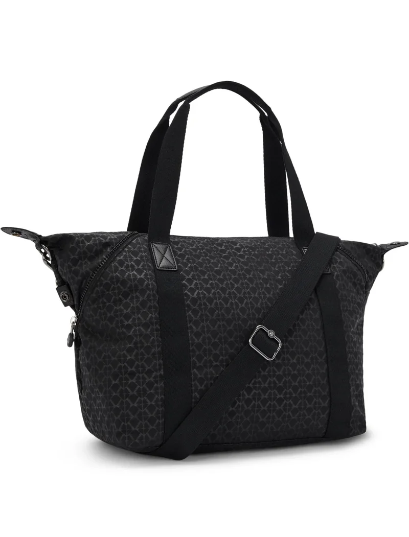 kipling Art Female Medium Tote With Removable Shoulder Strap - Signature Emb